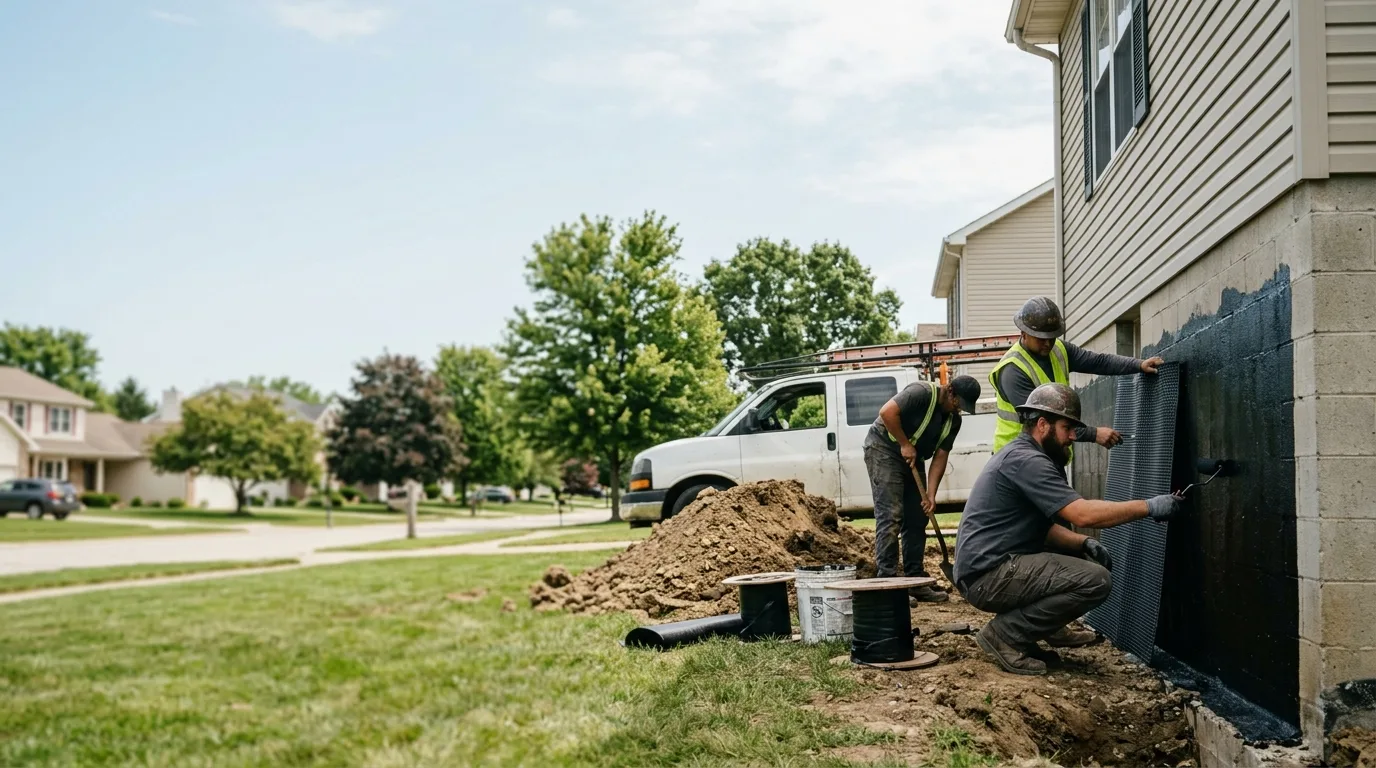 Basement Waterproofing in Markham, IL near me